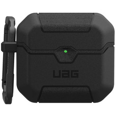 Защитный чехол UAG Scout для AirPods Gen 4, черный, термополиуретан Изображение