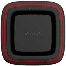 Датчик пожежний світлозвуковий Ajax EN54 FireProtect VAD Sounder, Jeweller, бездротовий, чорний Зображення