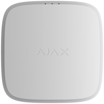 Датчик пожежний тепловий Ajax EN54 FireProtect Heat Sounder, бездротовий, сирена 85 дБ, білий Зображення