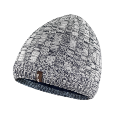 Водонепроникна шапка Dexshell Heathered Beanie 56-58 см, біло-сіра Зображення