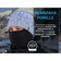 Водонепроникна шапка Dexshell Heathered Beanie 56-58 см, біло-сіра Зображення
