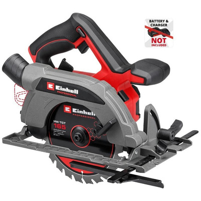 Дискова акумуляторна пилка Einhell TP-CS 18/165 Li BL-Solo, 165 мм, 18 В Зображення