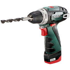 Дрель-шуруповерт Metabo PowerMaxx BS 10,8В Li-Ion 2x2,0А·ч, 34Нм Изображение