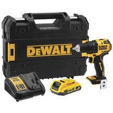 Дрель-шуруповерт DeWALT DCD708D1T XR Li-Ion 18В 65Нм бесщеточный двигатель кейс Изображение