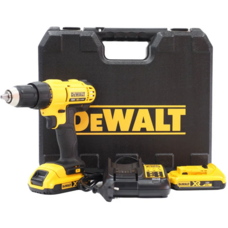 Дриль-шурупокрут DeWALT DCD771D2 акумуляторний 18В 2×2.0А·год 42Нм кейс Зображення