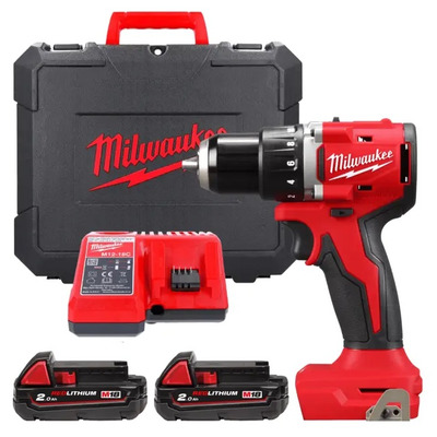 Дрель-шуруповерт аккумуляторная Milwaukee M18 BLDDRC-202C 18В, 2x2А·ч, бесщеточная, 61 Нм Изображение