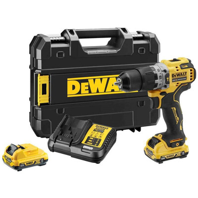 Ударная дрель-шуруповерт DeWALT DCD706D2 XR Li-Ion 12В 57.5Нм 2х2А·ч кейс Изображение