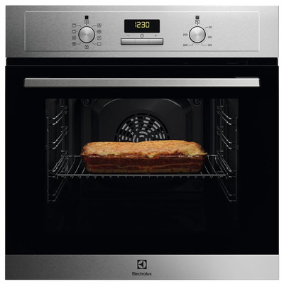 Электрический духовой шкаф Electrolux EOF3H40BX 65 л A конвекция Изображение