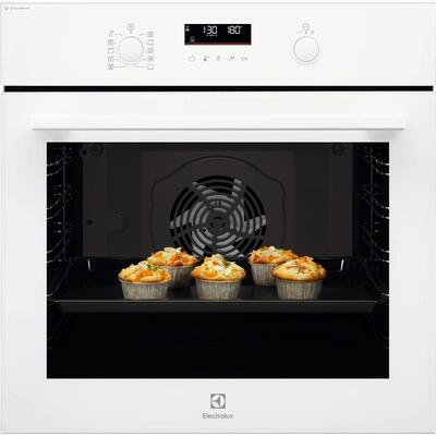 Духовой шкаф электрический Electrolux EOD6F77WV 72 л, белый, SteamBake, A+ Изображение
