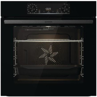 Духова шафа електрична Gorenje BO6737E02BG, 77 л, клас A+, чорна Зображення