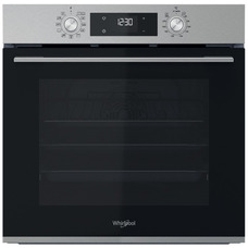 Духова шафа електрична Whirlpool OMK58HU1X, 71 л, A+, нержавіюча сталь, конвекція Зображення