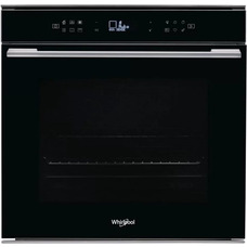 Духова шафа електрична Whirlpool W7OM44S1PBL 73 л A+ сенсорний дисплей чорна Зображення