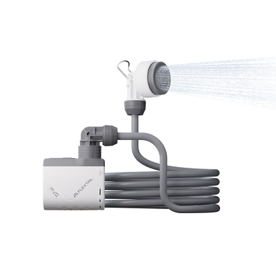Душ портативний Flextail Tiny Shower з акумулятором, 2 режими, білий Зображення
