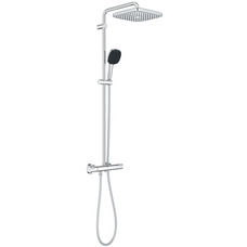 Душевая система Grohe Vitalio Start System 250 квадратная, хром, термостат Изображение
