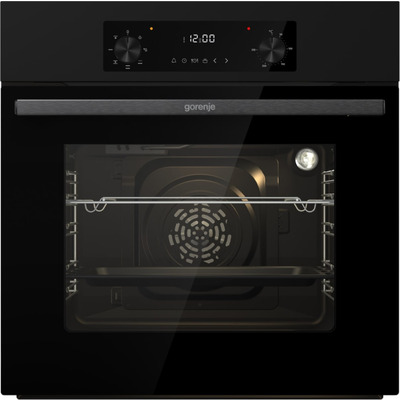Духова шафа електрична Gorenje BO635E1B, 61 л, клас A, чорна Зображення