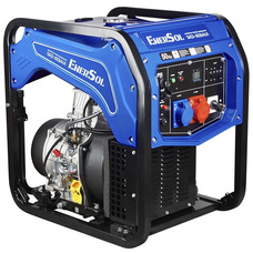 Дизельний інверторний генератор EnerSol SKD-8EBAUI, 7.5/8 кВт, 230/400 В, електростартер, 132 кг Зображення