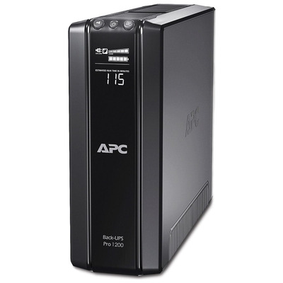 Джерело безперебійного живлення APC Back-UPS Pro 1200VA LCD USB чорний Зображення