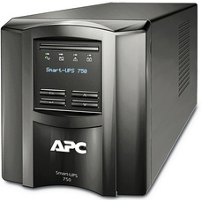 Джерело безперебійного живлення APC Smart-UPS 750VA/500W, LCD, USB, SmartConnect, чорний Зображення