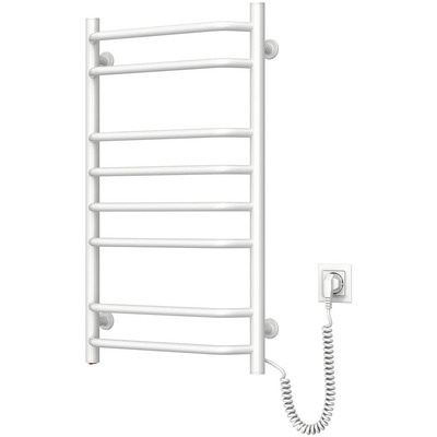 Електрична рушникосушка Navin Блюз 800×480 мм біла, 8 секцій, 142 Вт Зображення