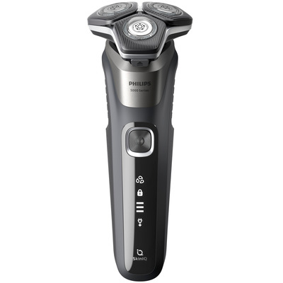 Электробритва Philips S5887/30 роторная SteelPrecision, 3 головки Изображение