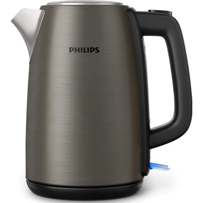 Електрочайник Philips HD9352/30 1,7 л 1850 Вт, нержавейка чорно-мідний Зображення