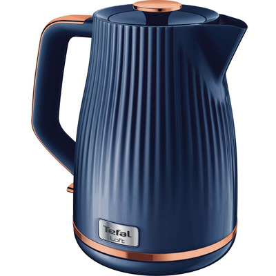 Электрочайник Tefal LOFT, 1,7 л, 2400 Вт, дисковый нагрев, синий Электрочайник Tefal LOFT, 1,7 л, 2400 Вт, дисковый нагрев, синий Изображение