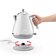 Электрический чайник Delonghi Icona Capitals 1,7 л нержавейка белый Изображение