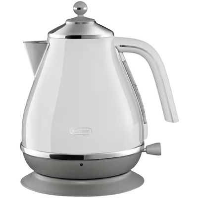 Электрический чайник Delonghi Icona Capitals 1,7 л нержавейка белый Изображение