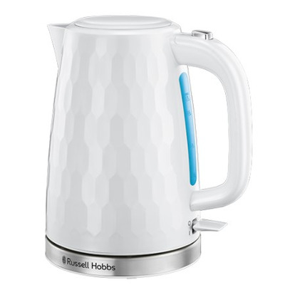 Електрочайник Russell Hobbs Honeycomb білий 1.7 л, 2400 Вт Зображення