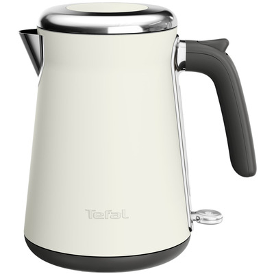 Електрочайник Tefal Collection KI666AE0 1.68 л, нержавіюча сталь, бежевий Зображення