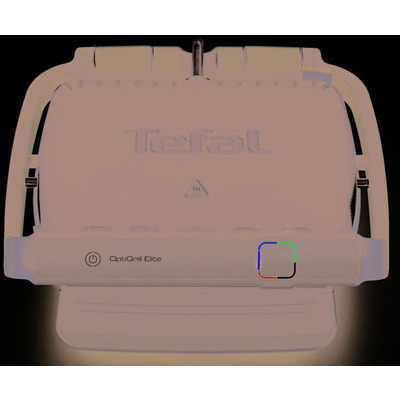 Электрогриль Tefal OptiGrill Elite GC750D30, 2000 Вт, 15 режимов, черный, съемные пластины Изображение