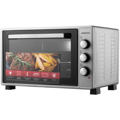 Електропіч ARDESTO MEO-N40GR 1300 Вт, 40 л, 50–320°C, таймер, сірий Зображення