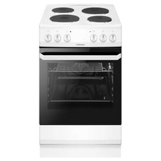 Электрическая плита Hansa FCEW56069 белая, 4 конфорки, духовой шкаф 62 л Изображение