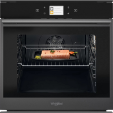Електрична духова шафа Whirlpool W9OM24S1PBSS, 73 л, A+, конвекція, сенсорне керування, чорний Зображення