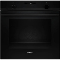 Електрична духова шафа Siemens HU736AEA0T, 76 л, конвекція, дисплей, чорна Зображення