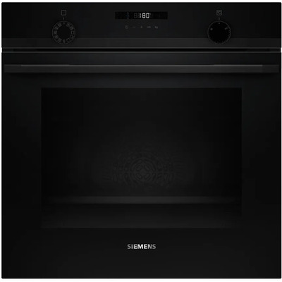 Електрична духова шафа Siemens HU736AEA0T, 76 л, конвекція, дисплей, чорна Зображення