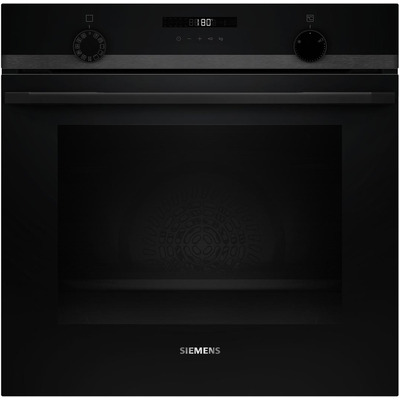 Электрический духовой шкаф Siemens HU736AEG0T, 76л, класс A, конвекция, черный Изображение