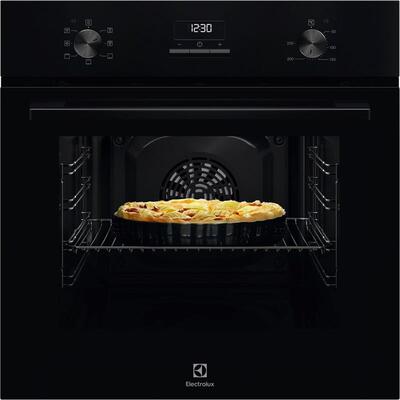 Електрична духова шафа Electrolux LOH3H00BK 65 л, конвекція, чорний, клас A Зображення