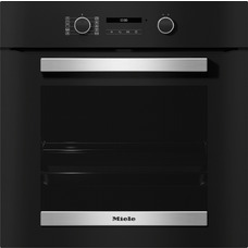 Електрична духова шафа Miele H 2465 BP OBSW/EDST-LOOK, 76 л, A+, піроліз, телескопічні напрямні, чорний Зображення