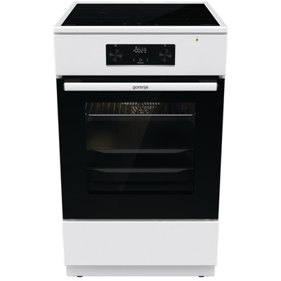 Електрична індукційна плита Gorenje GEIT5C60WPG 70л, біла, сенсорне управління Зображення