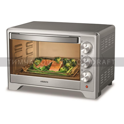 Электрическая печь ARDESTO MO-T33A 33л 1627Вт конвекция серая Изображение