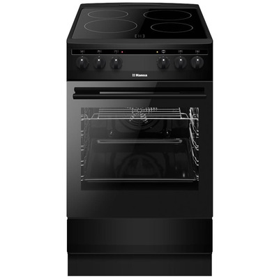 Електрична плита Hansa FCCM58088 склокераміка, 65 л, чорна Зображення