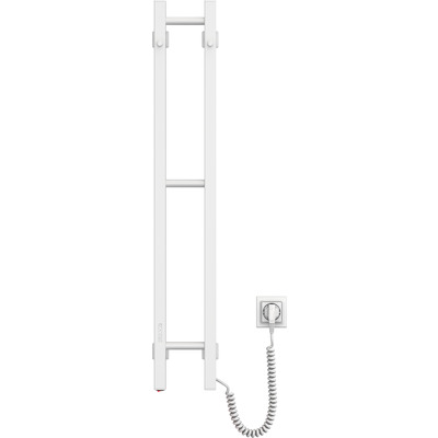 Електрична рушникосушка ARDESTO Elina Eco біла, 1000х160 мм, 76 Вт, сталь Електрична рушникосушка ARDESTO Elina Eco біла, 1000х160 мм, 76 Вт, сталь Зображення