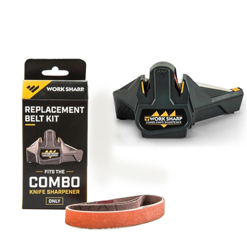 Електрична точилка Work Sharp Combo Sharpener з ременями 120 грит Зображення