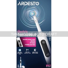Электрическая зубная щётка ARDESTO ETB-ID114W, 5 режимов, индикатор износа, белая Изображение