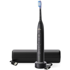 Електрична зубна щітка Philips Sonicare 7100 Series чорна, 4 режими, датчик тиску, футляр Зображення