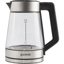 Електричний чайник Gorenje K17TRG 1,7 л 2200 Вт скло нержавейка Зображення