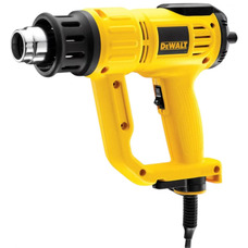 Фен будівельний DeWALT D26414 2000Вт цифровий дисплей 50-600°C 0.71кг чорний-жовтий Зображення