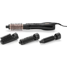 Фен-щетка BaByliss Smooth Finish AS122E, 1200 Вт, керамика, ионизация, 4 насадки, черная Изображение