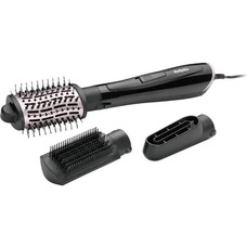 Фен-щітка BaByliss Style Smooth 1000 Вт, 2 режими, іонізація, чорний Фен-щітка BaByliss Style Smooth 1000 Вт, 2 режими, іонізація, чорний Зображення